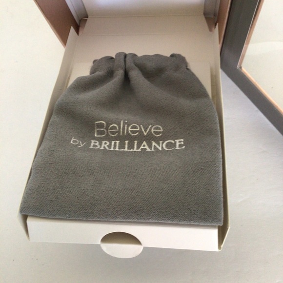 BELIEVE BY BRILLIANCE ROSE GOLD 14k GOLD FLASH PLATED CRYSTAL BRACELET N… - Picture 16 of 16